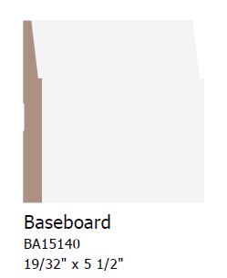 Baseboard BA15140